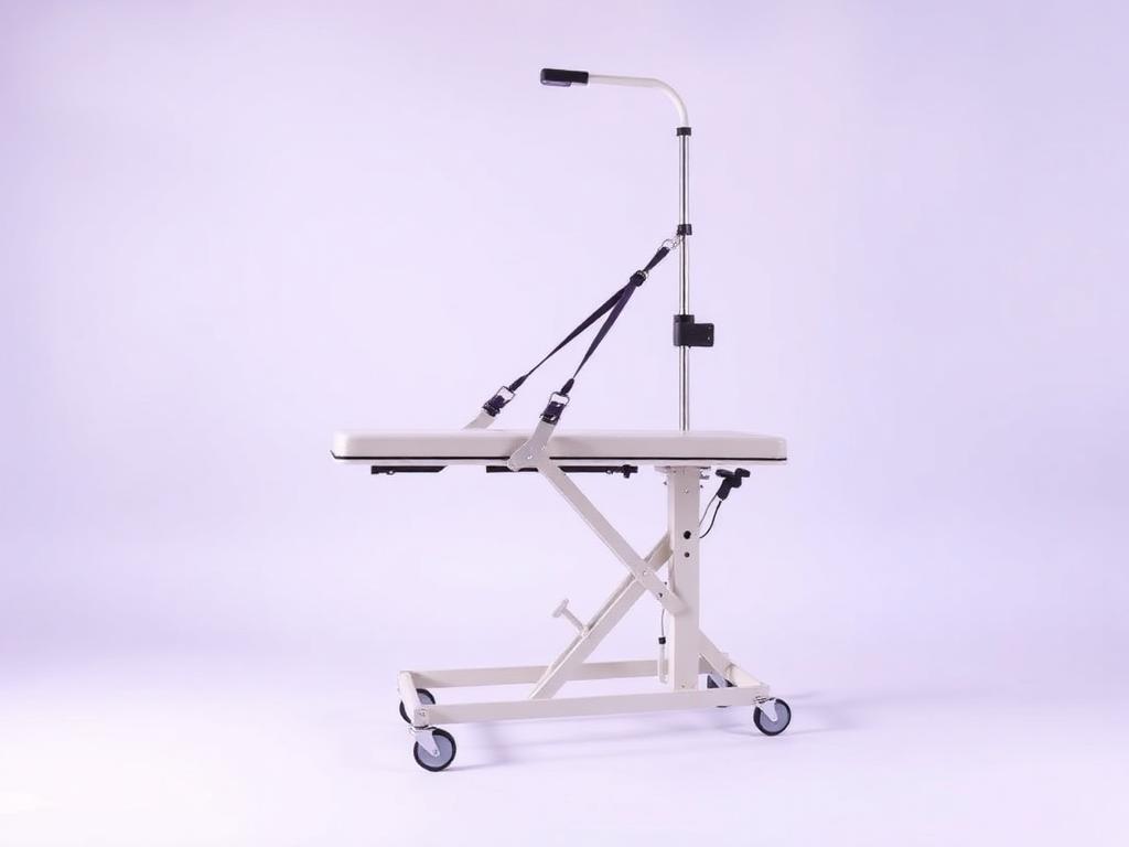 Patient lift with sling for safe home transfers