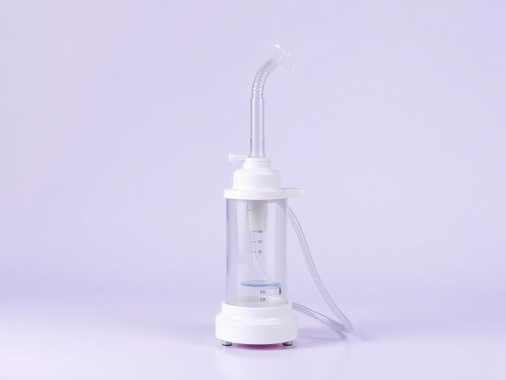 Portable medical suction machine with collection canister